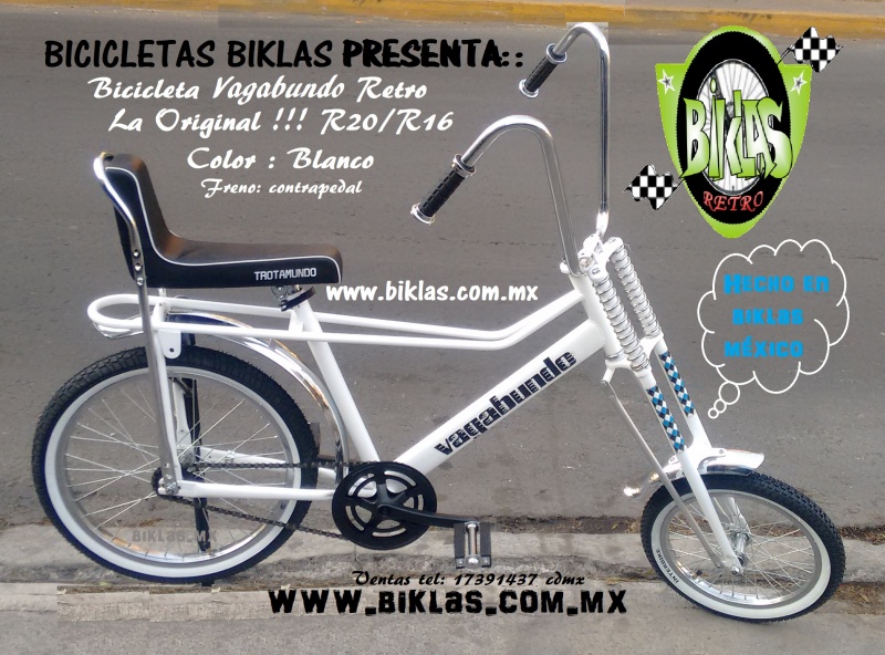 BICICLETAS VAGABUNDO LA ORIGINAL BIKLAS VENTA VAGABUNDERA LOW